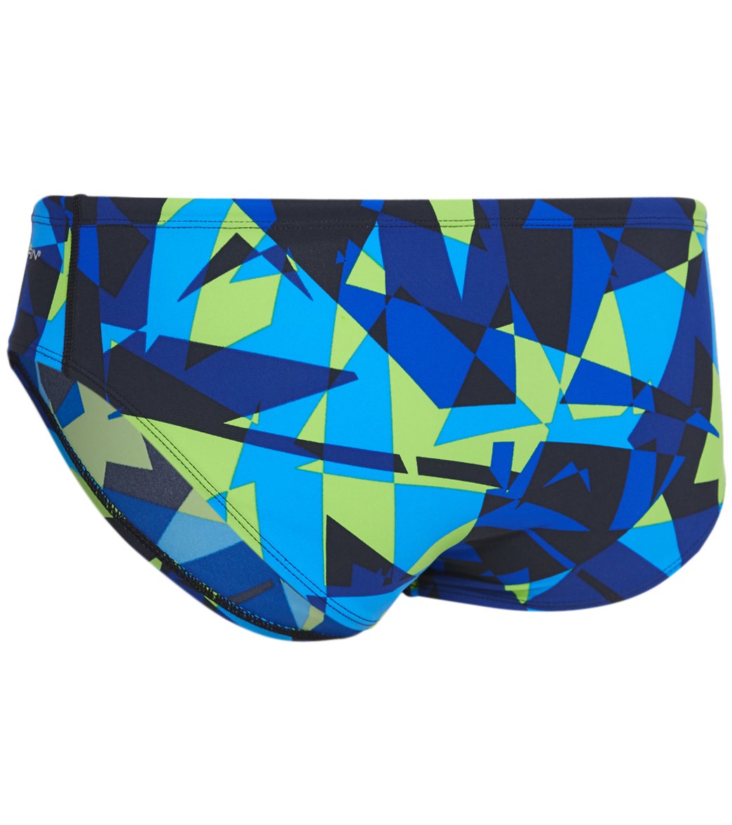 Dolfin Graphlite Men's Dynamite All Over Racer Brief Swimsuit