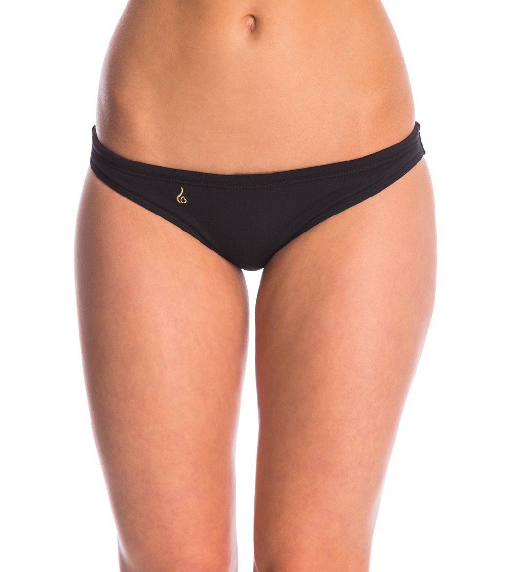 Lo Swim Original Training Bikini Swimsuit Bottom Black