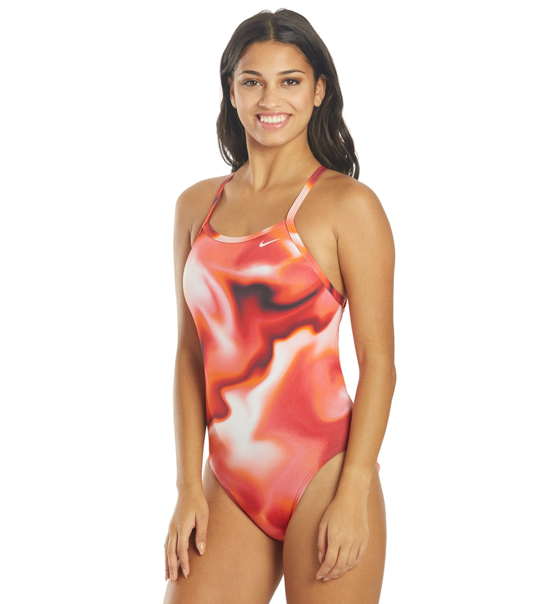 Nike Women's Amp Axis Racerback One Piece Swimsuit