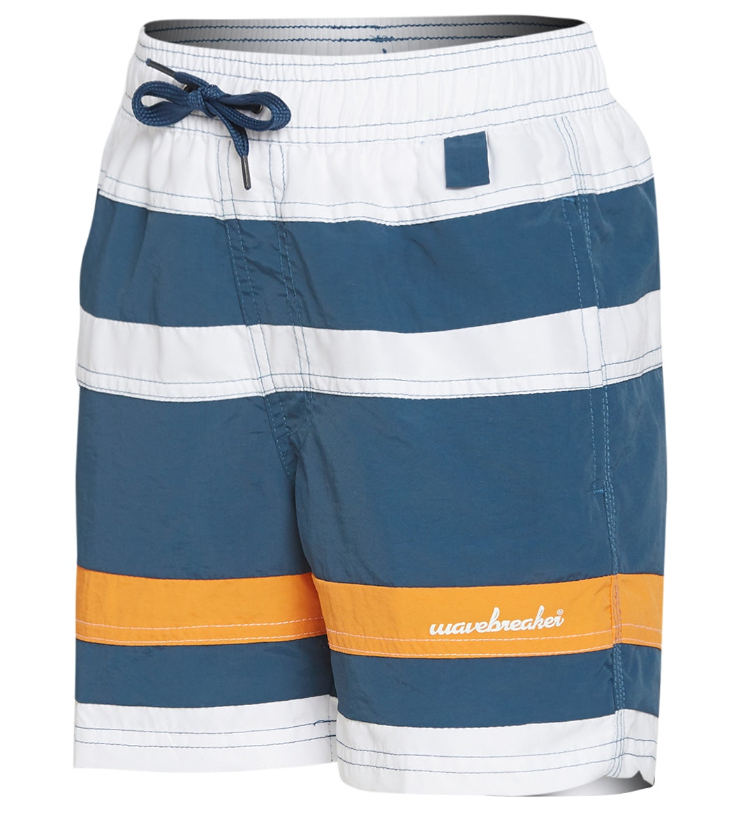 Wavebreaker Boys' Swim Trunk (Little Kid, Big Kid) Blue