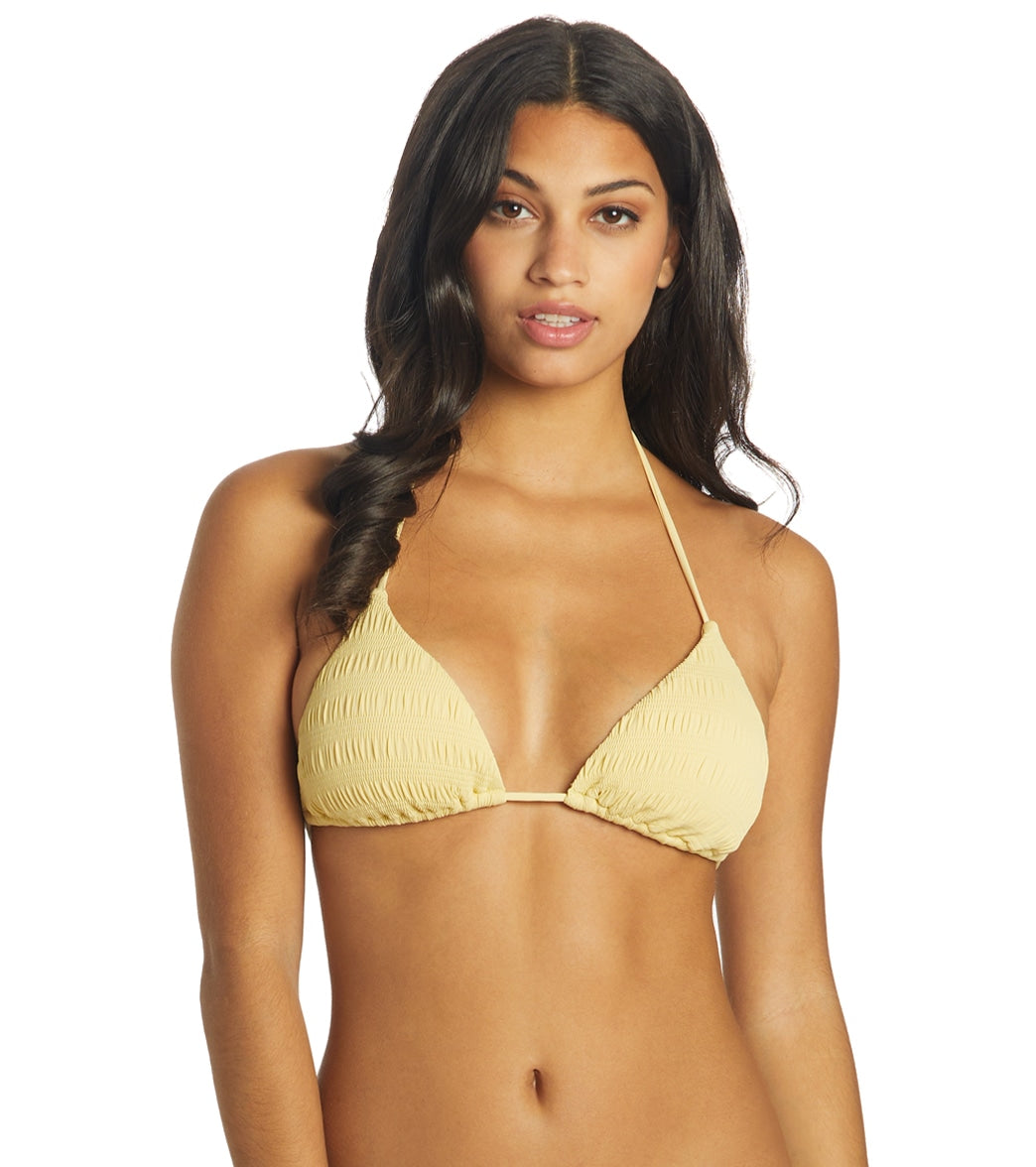 O'Neill Women's Saltwater Solids Texture Venice Bikini Top