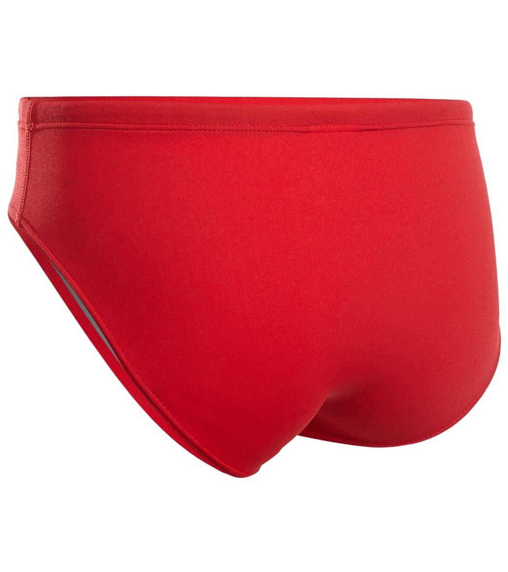 Sporti HydroLast Solid Brief Swimsuit Youth (22-28) Red