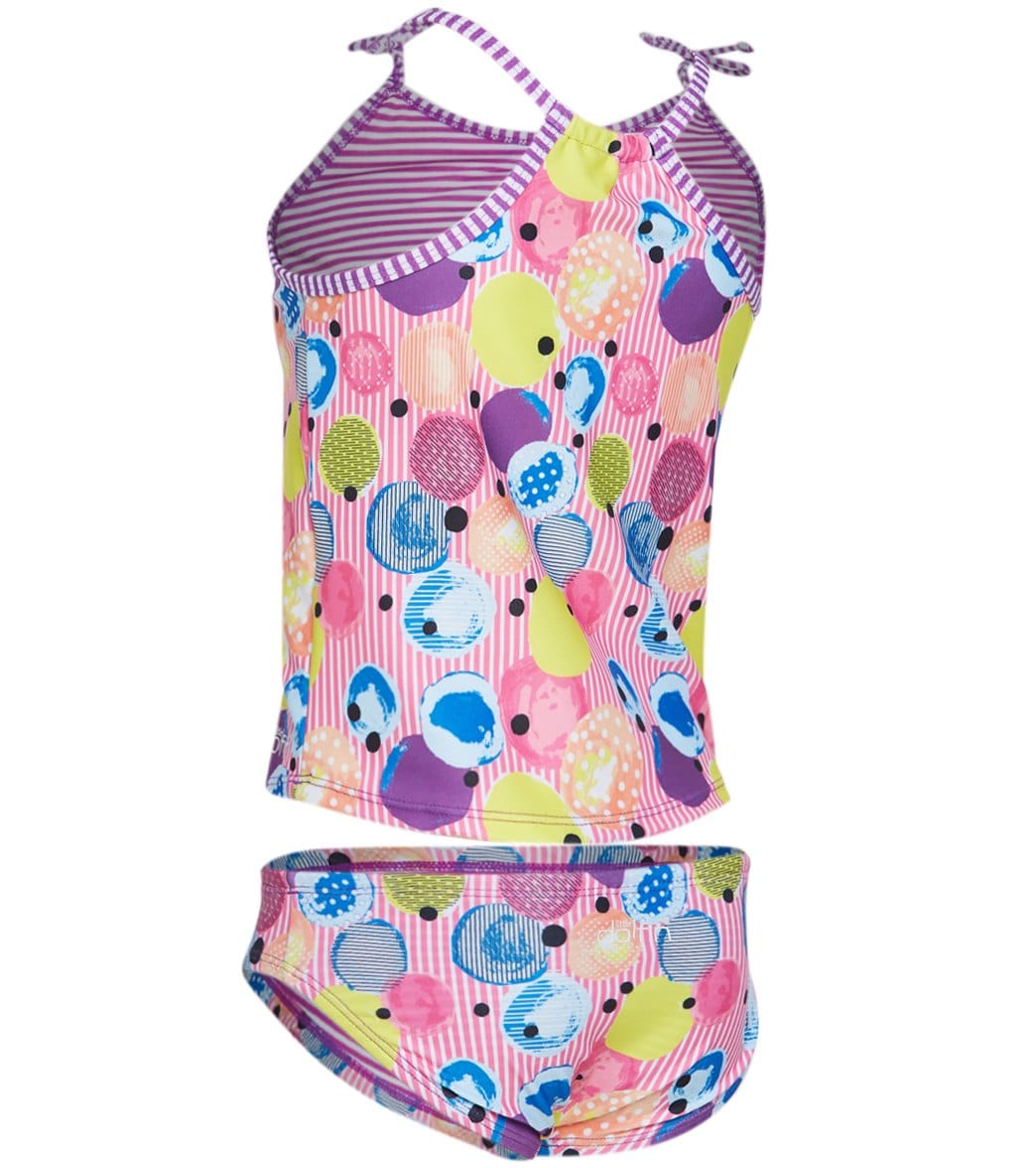 Dolfin Toddler Bubble Gum Tankini Set Bubble Gum