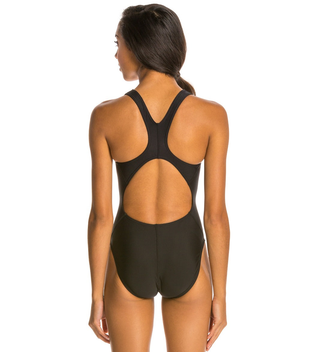 The Finals Solid V2 Back Lycra One Piece Swimsuit