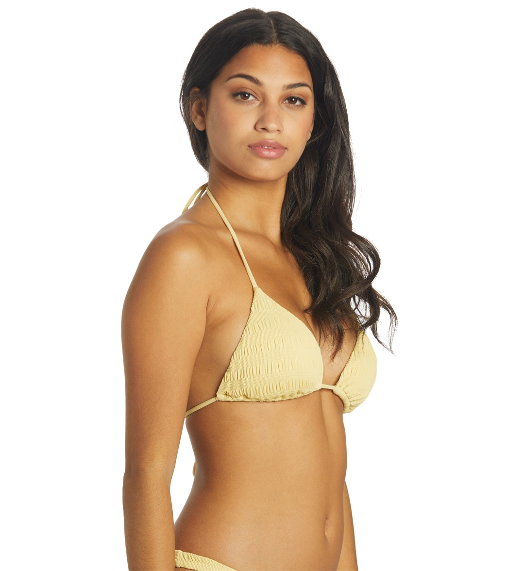 O'Neill Women's Saltwater Solids Texture Venice Bikini Top