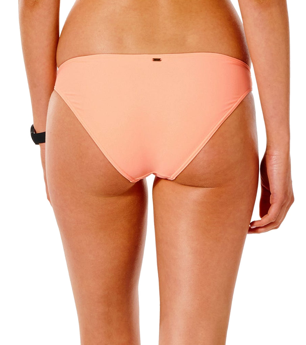 Rip Curl Classic Surf Eco Full Coverage Bikini Bottom Light Peach