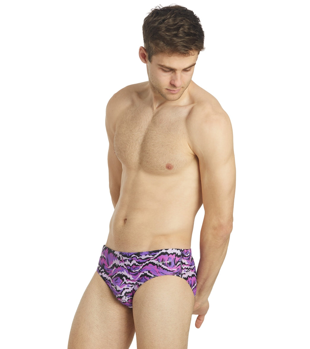 Sporti New Waves Brief Swimsuit (22-40) Purple