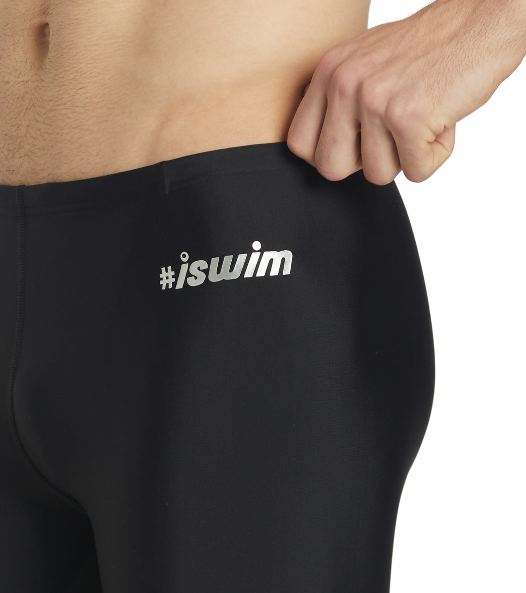 iSwim Men's Hashtag Jammer Swimsuit