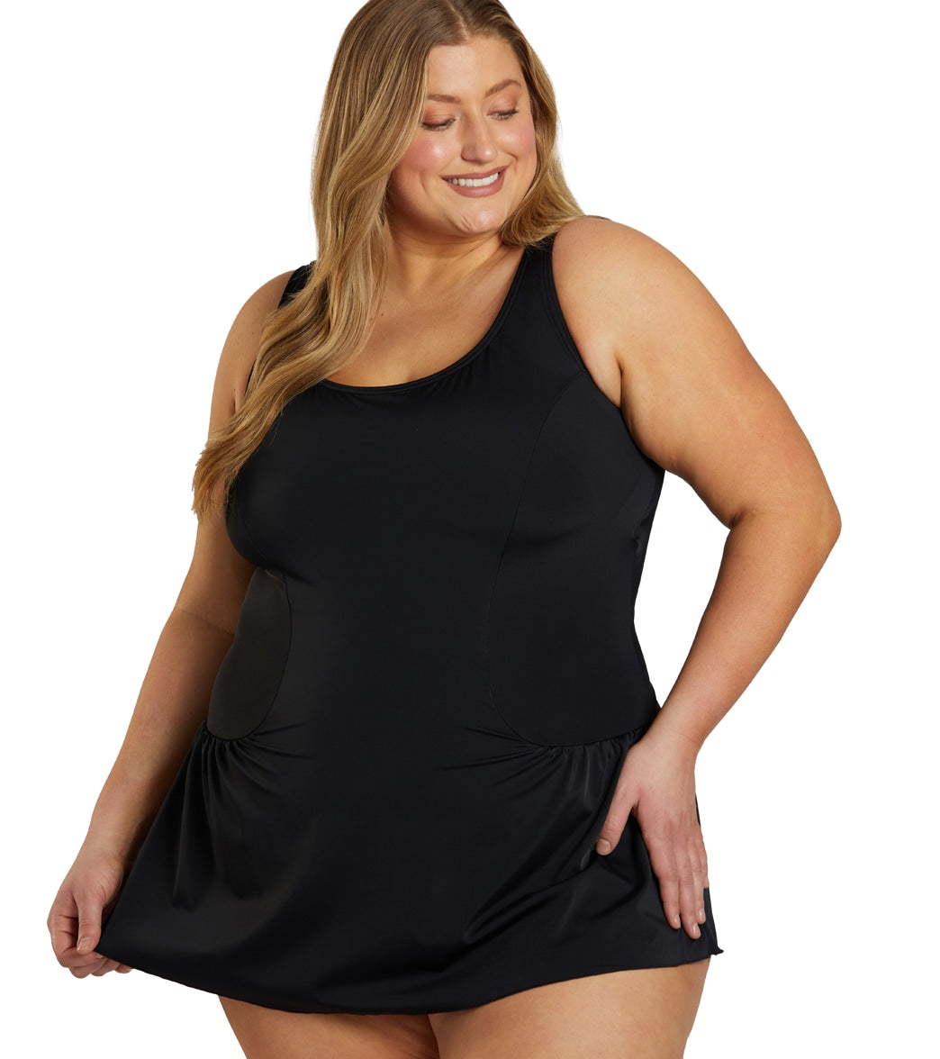 Sporti Plus Size Swim Dress