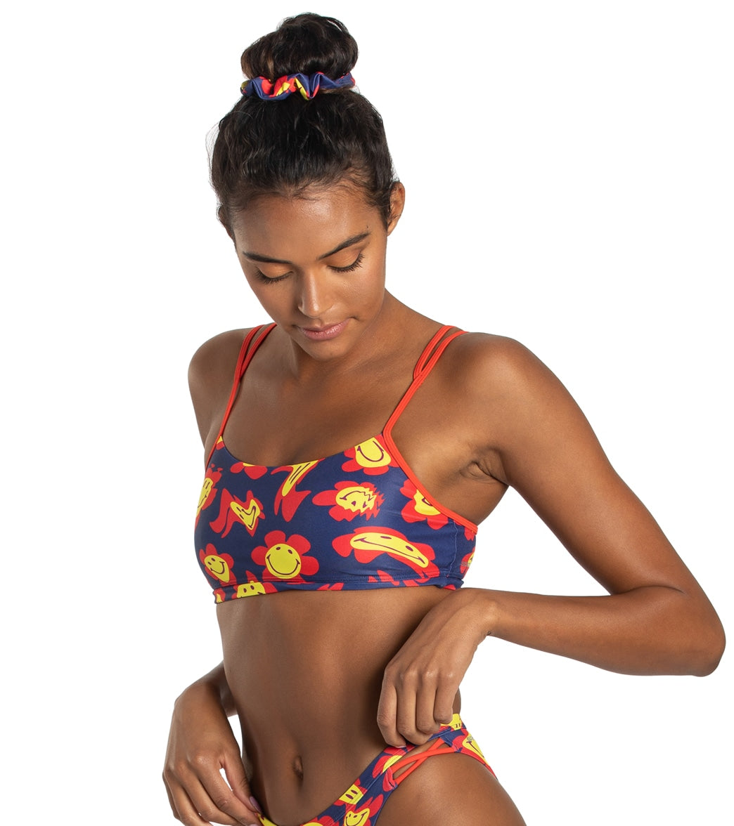 Sporti x Alex & Gretchen Walsh Groovy Tracy Double Strap Bikini Top