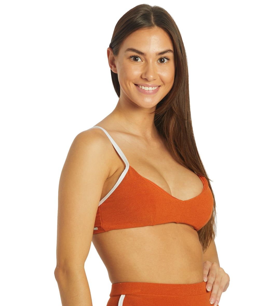 Rip Curl Women's Azalea Solid Crop Bikini Top