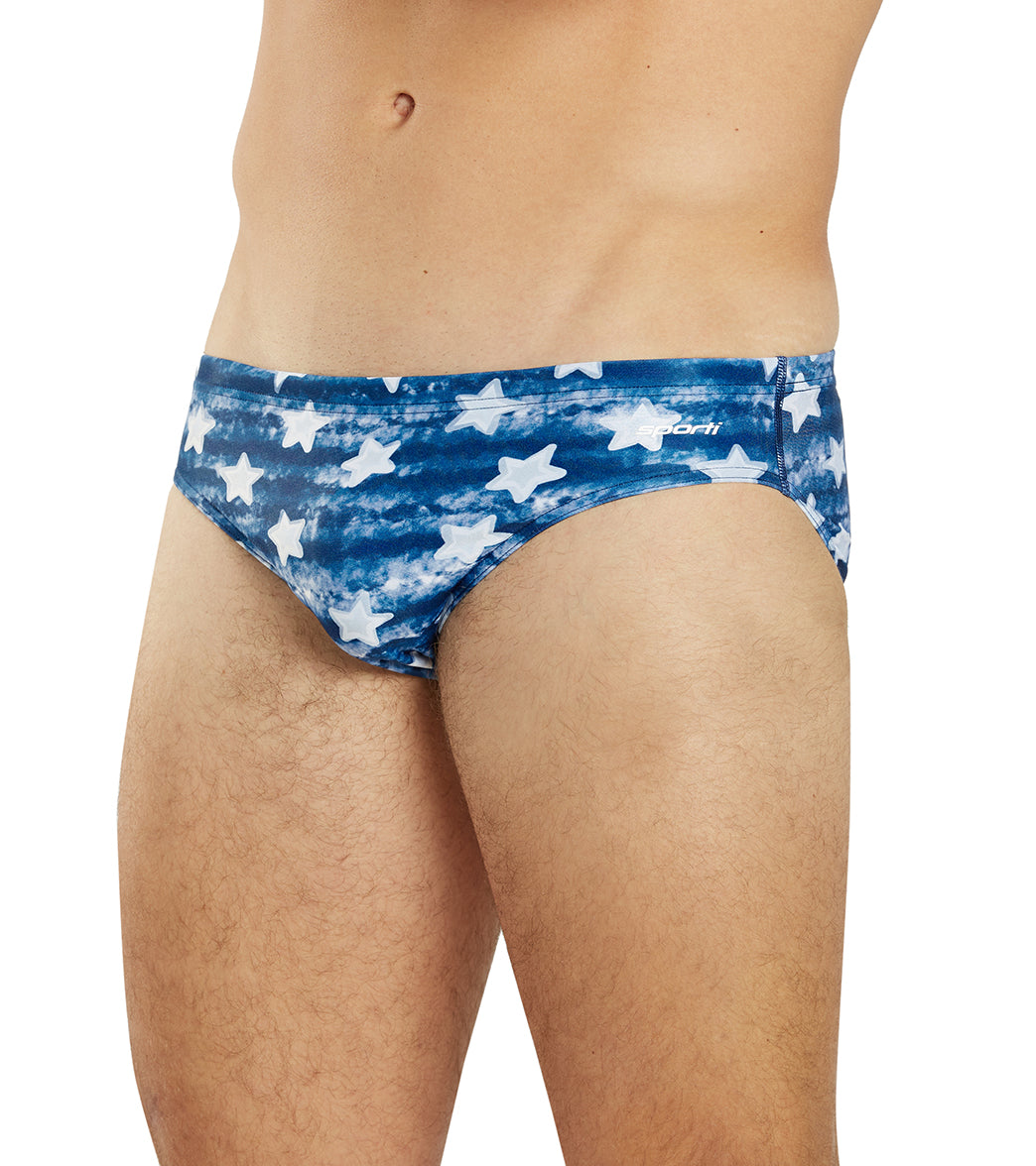 Sporti x Alex & Gretchen Walsh Pool Star Brief Swimsuit (26-40) Pool Star