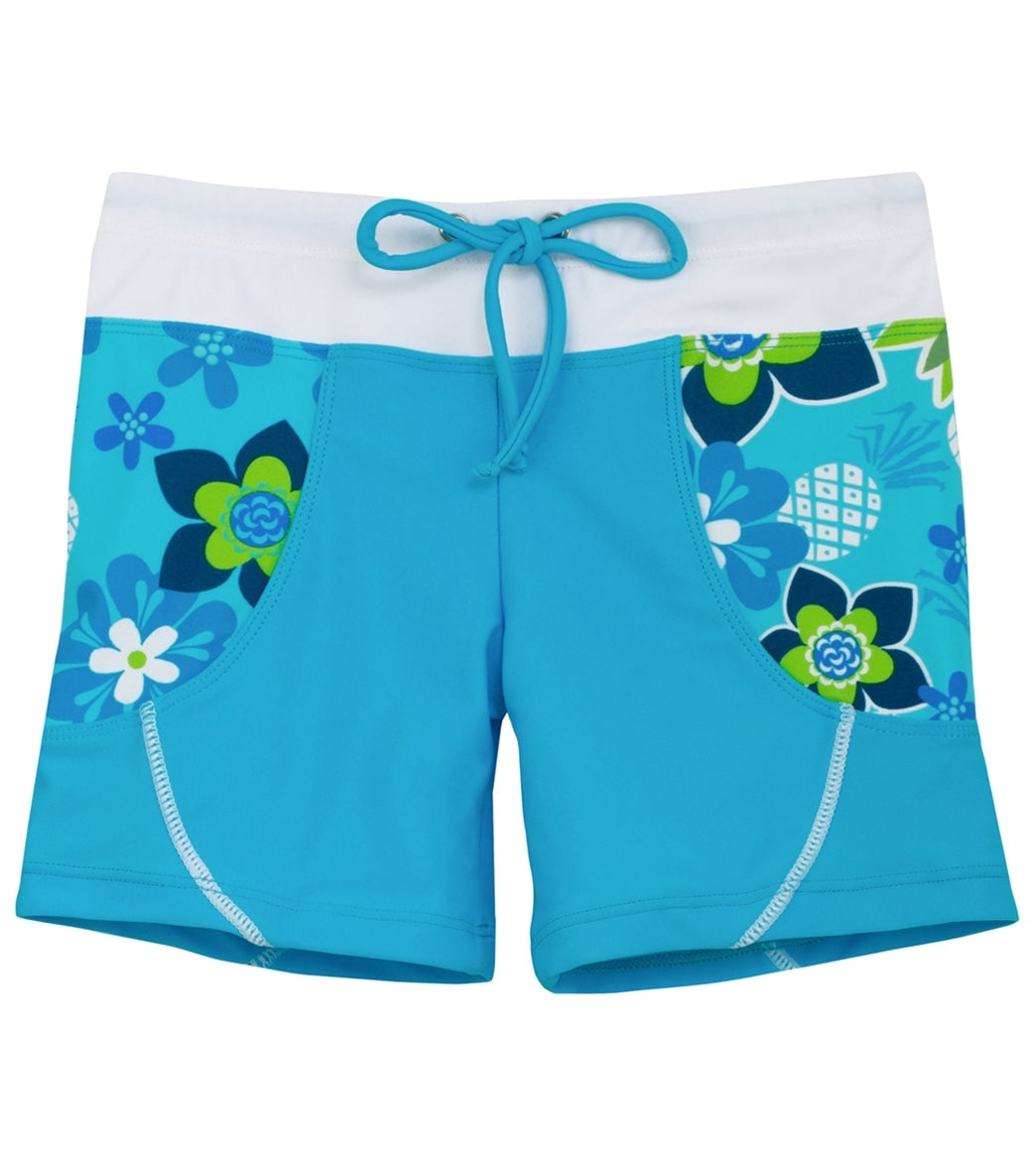 Tuga Girls' Tropical Punch Shorts (Toddler, Little Kid, Big Kid)