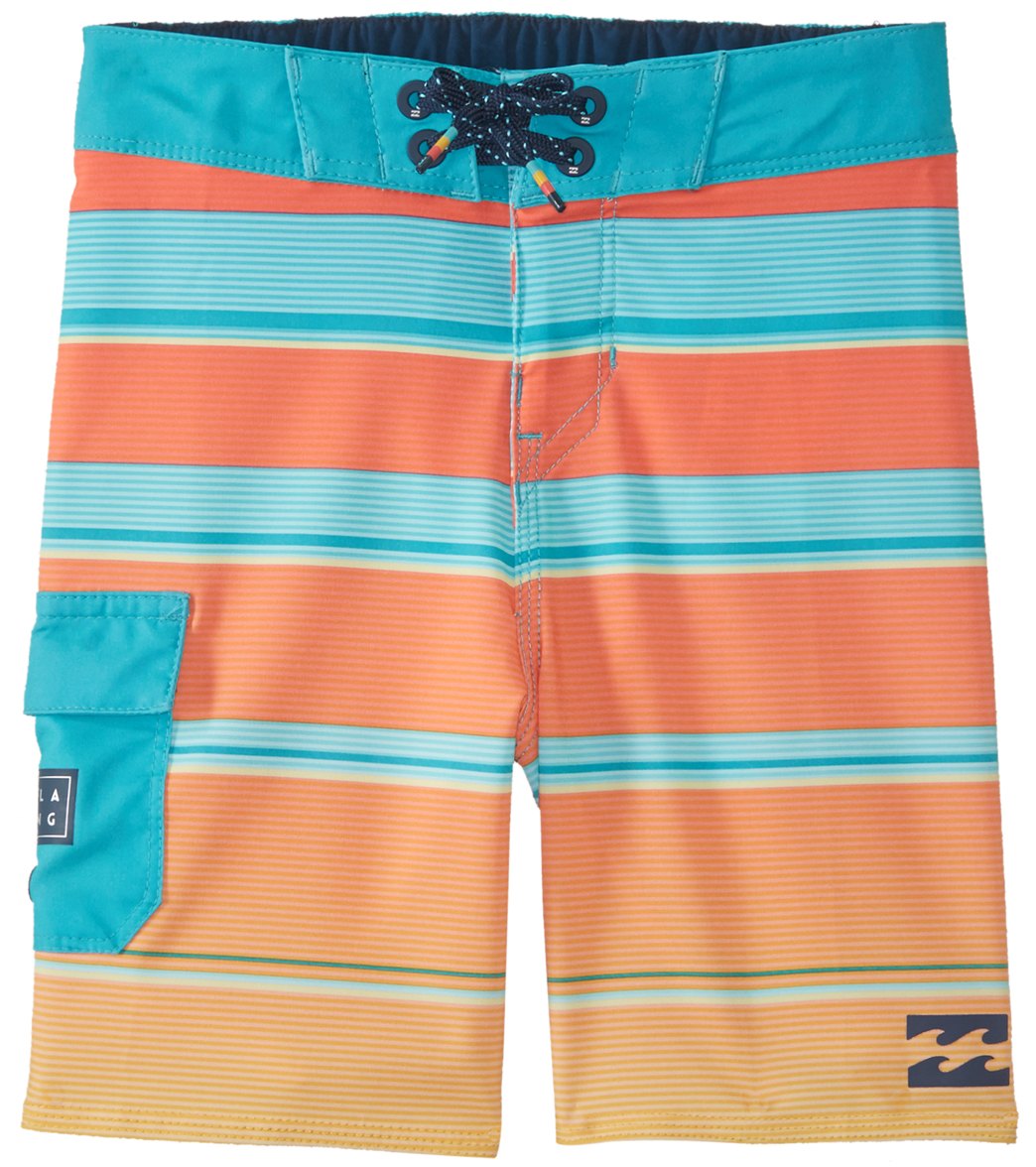 Billabong Boys' All Day X Stripe Boardshort (Toddler, Little Kid) Mint