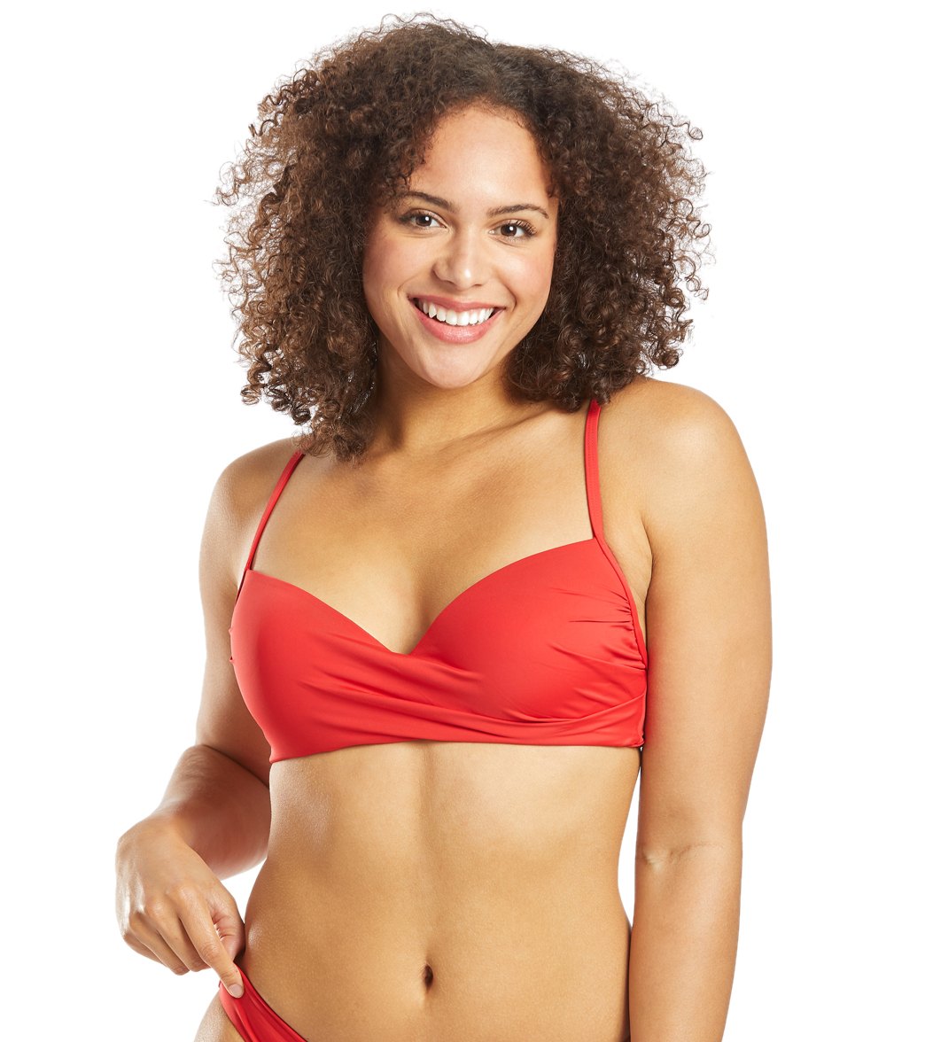 Skye Solid Liz Underwire Bikini Top