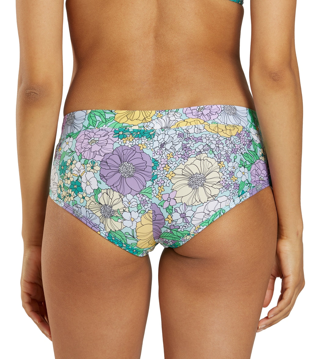 Sporti Active Bondi Floral Cheeky Boyshort Swim Bottom Bondi Floral