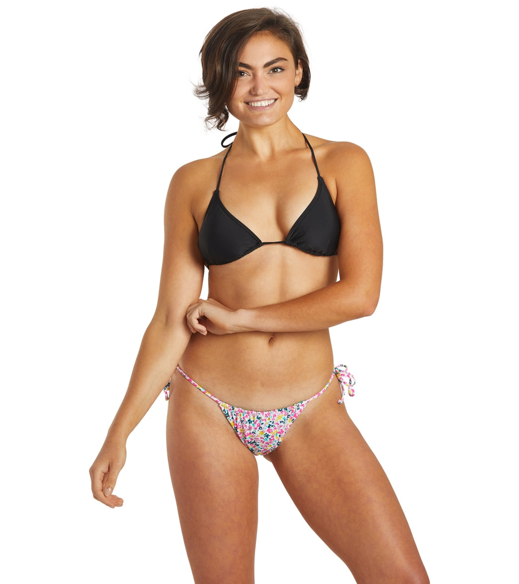 Hurley Women's Confetti Reversible Tie Side Bikini Bottom