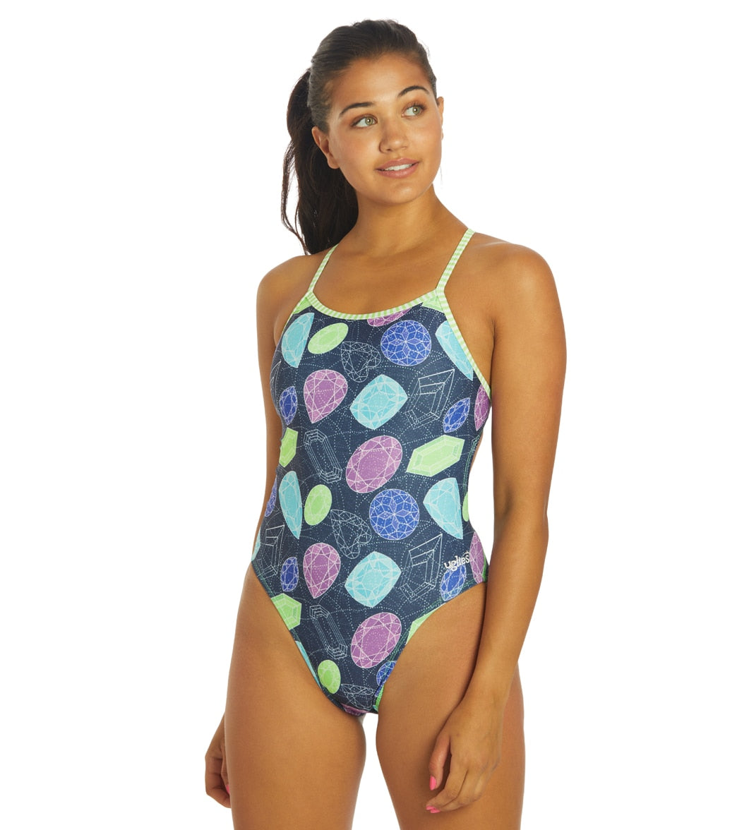 Dolfin Uglies Women's Double Strap Back One Piece Swimsuit