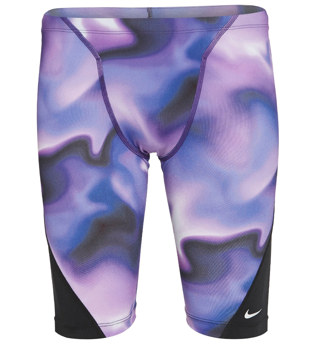 Nike Men's HydraStrong Amp Axis Jammer Swimsuit Court Purple