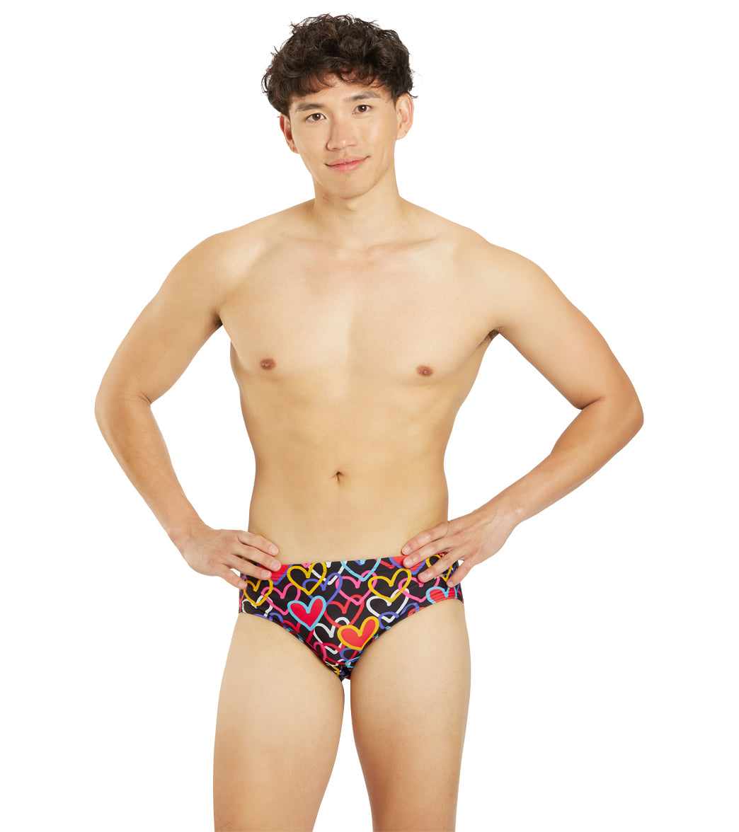 Sporti Limited Edition Be Mine Brief Swimsuit (26-40) Be Mine