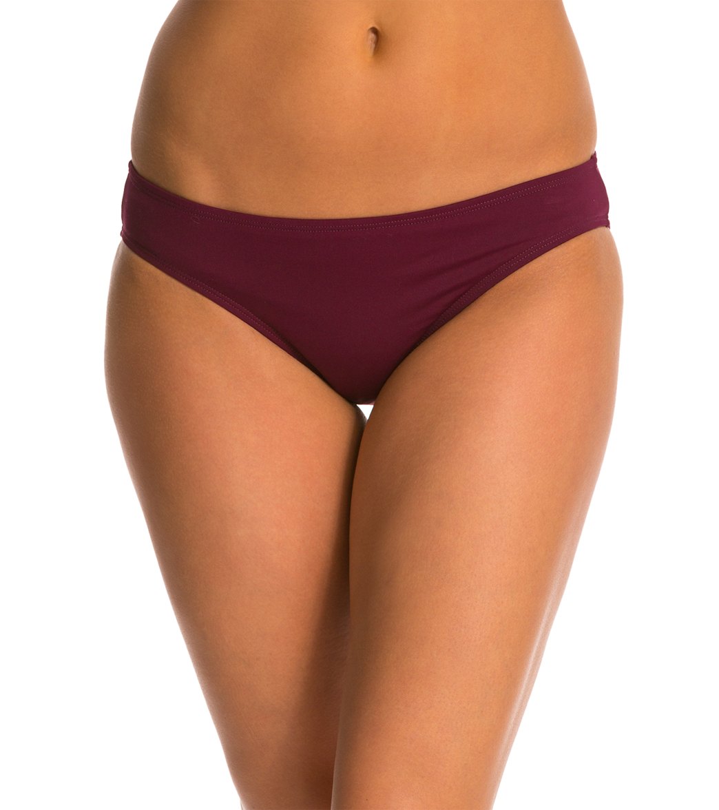 Carve Designs St. Barth Bikini Bottom Plum