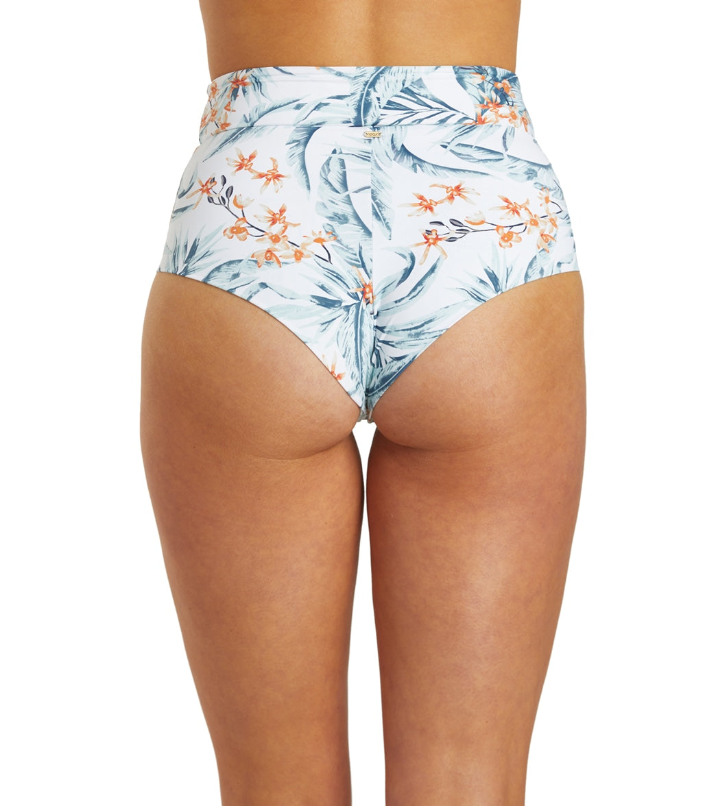 Rip Curl Women's Diamond Bay Cheeky High Waist Bikini Bottom