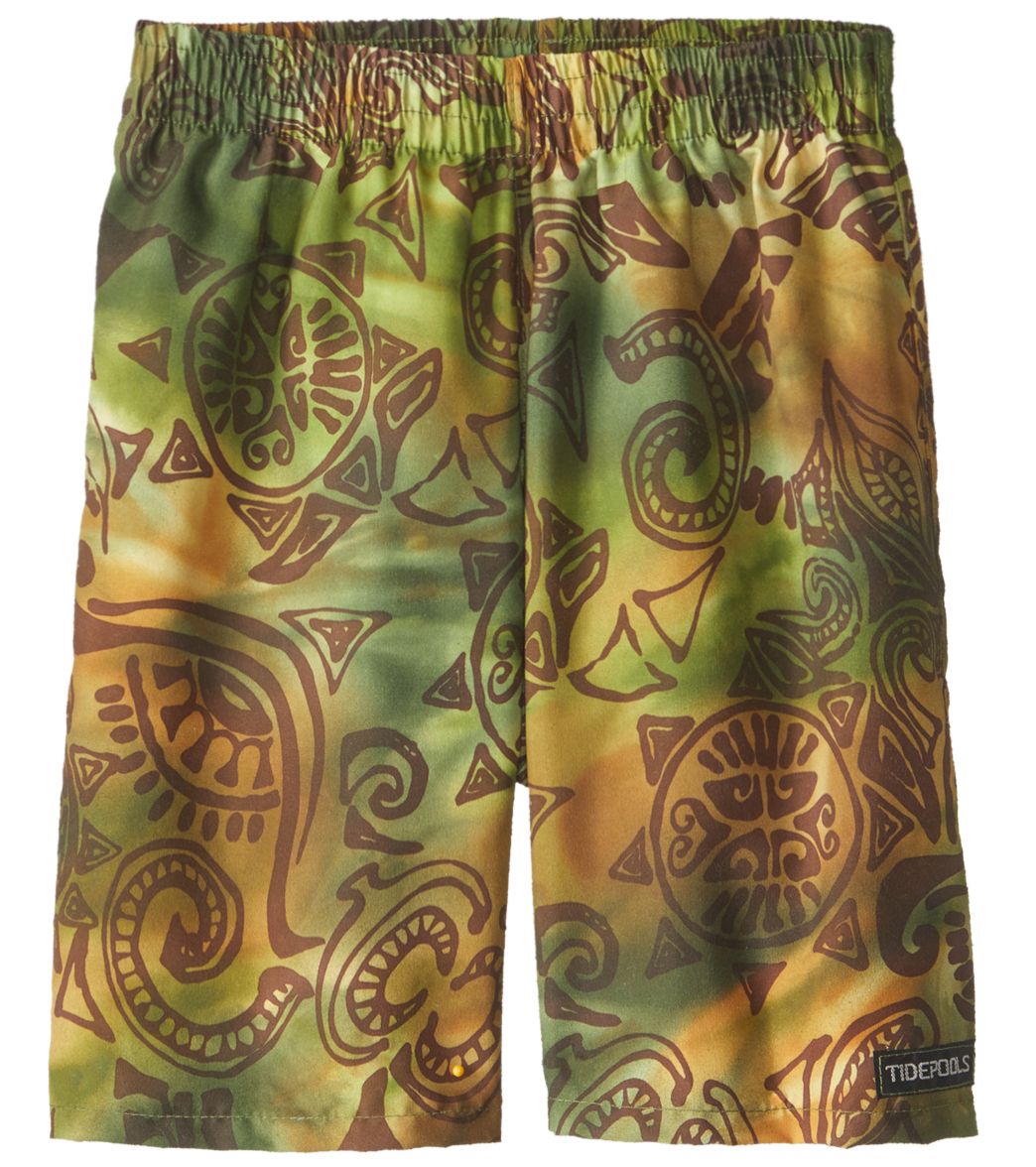 Tidepools Boys' Tonga Wonga Long Trunks (Big Kid)