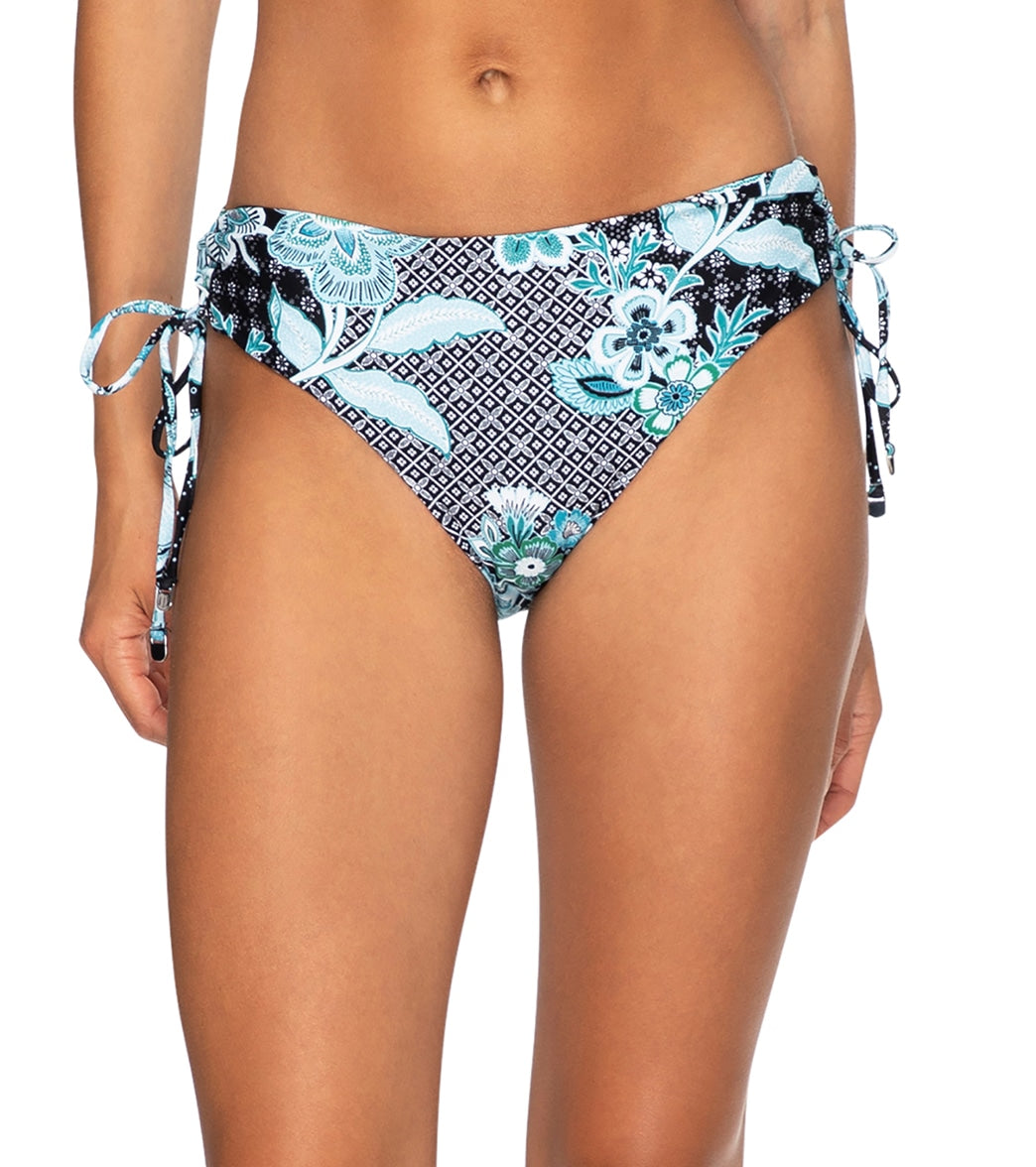 Azura Women's Azura Goa Midrise Tie Side Bikini Bottom