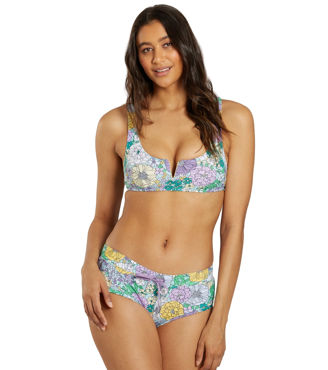 Sporti Active Bondi Floral Cheeky Boyshort Swim Bottom Bondi Floral