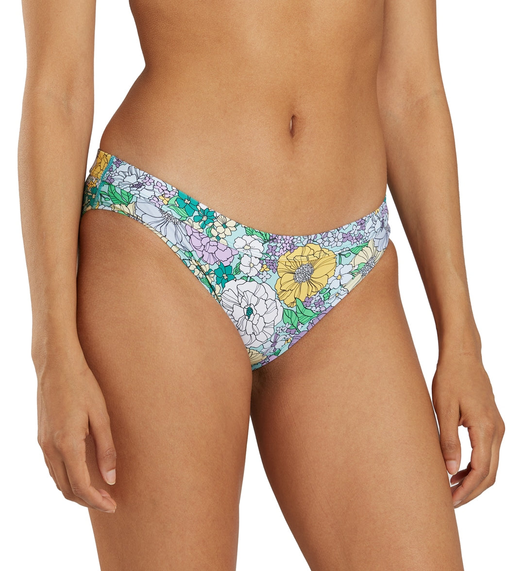 Sporti Active Bondi Floral Hipster Workout Bikini Swim Bottom Bondi Floral