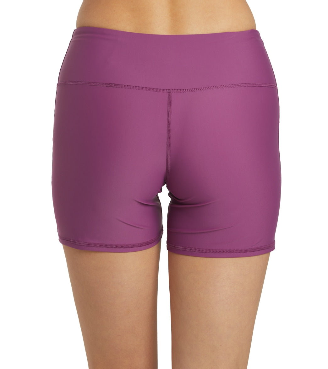 Sporti Active Solid 4.5 inseam Swim Short Amethyst